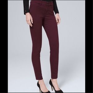 White House Black Market Mid-Rise Skinny Ankle Jeans Size 8